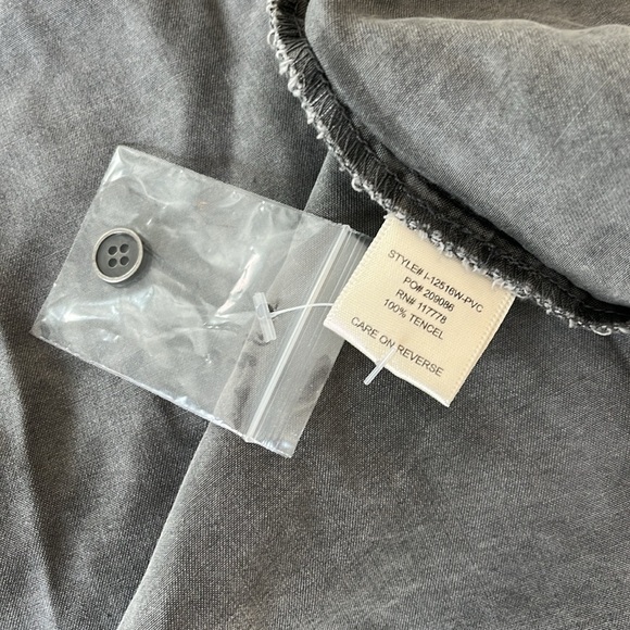 Lovestitch Tie Knot Front Button Down Blouse Size Small NWT - Picture 7 of 7